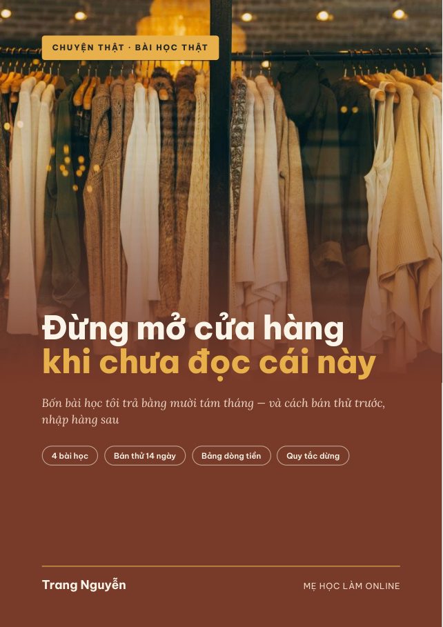 Bìa Ebook “Đừng mở cửa hàng khi chưa đọc cái này”